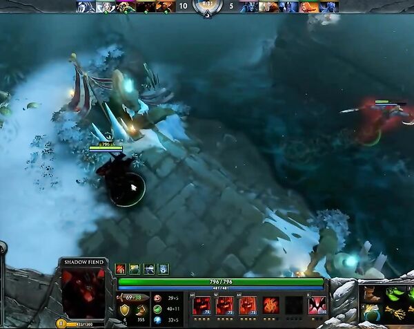 Царский СФ ставит паб на колени (Dota 2 Shadow Fiend Гайд)