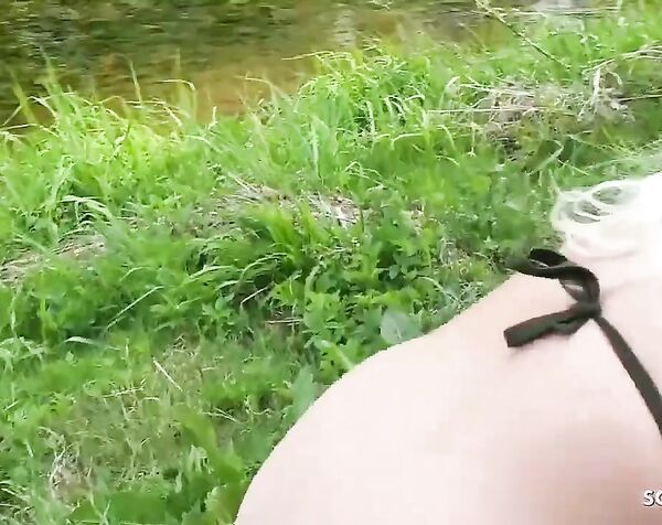 Выебал сестру на природе
