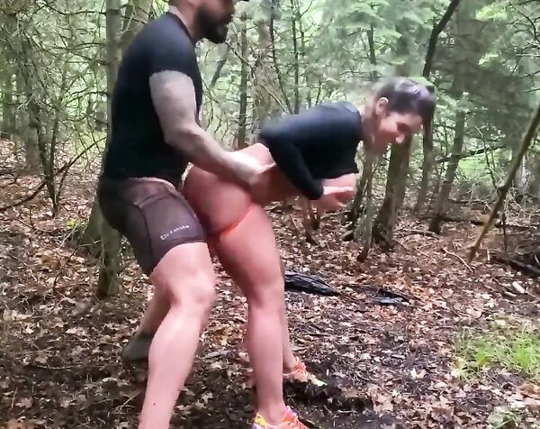 Yinyleon Hiking In A Rainy And Cold Day Ending In A Wet And Slippery Fuck