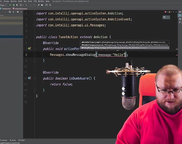 Как написать плагин для IntelliJ IDEA за пару минут