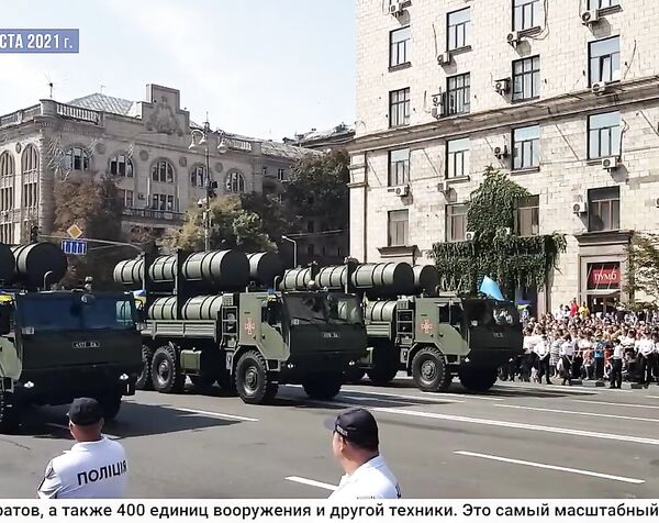 Киев: парад военной техники СССР и США в честь 30-летия Независимости